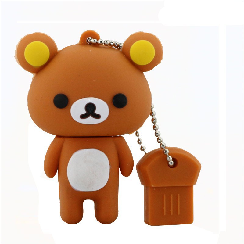 u-disk-usb-แฟลชไดรฟ์ซิลิโคนลายการ์ตูน-rilakkuma-64-gb