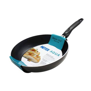 MEYER กระทะทรงลึก Non Stick รุ่น AQUA ขนาด 26 ซม. สีดำ กระทะ เครื่องครัว