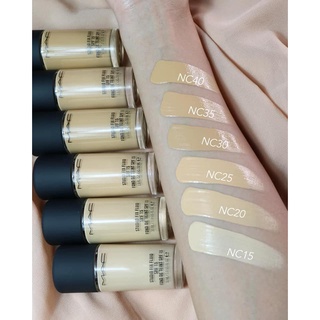 SEP02 ส่งฟรี Mac studio fix fluid spf15 ขนาดมินิ 15ml  รองพื้นตัวเด็ด