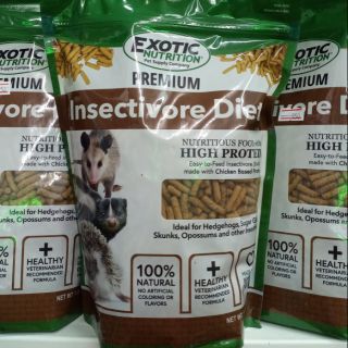 Insectivore Diet  อาหารเม็ดโอพอสซั่ม เม่น เฟอเรท