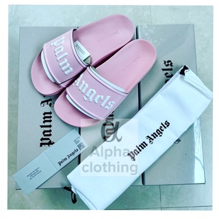 palm Angels Slide pink รองเท้าแตะปามแองเจิ้ล ของแท้ 100% มือ 1 อุปกรณ์ครบ