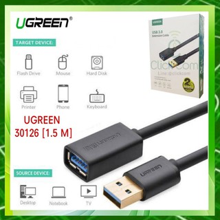 UGREEN 30125 Cable USB Extension Cable USB 3.0 Extender Cord Type A Male to A Female M 1.5 M