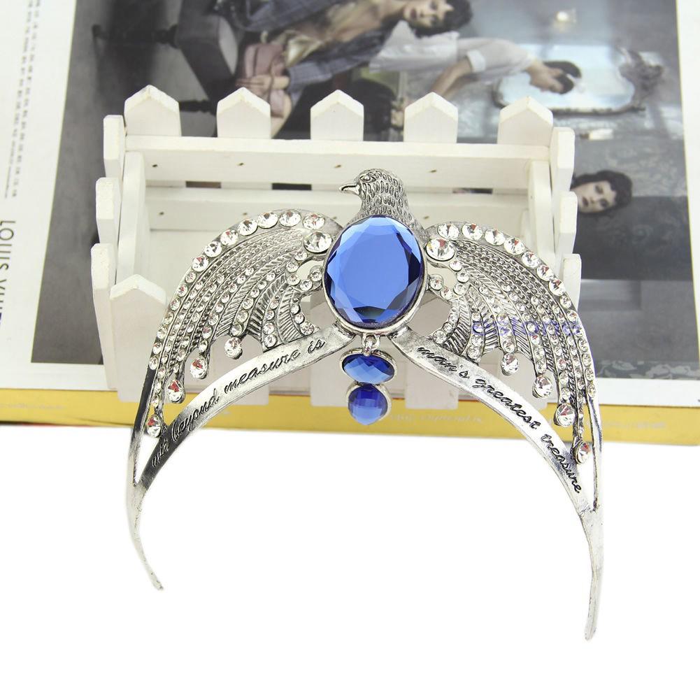 มงกุฎคริสตัล Diadem Tiara อุปกรณ์ประกอบฉาก Ravenclaw