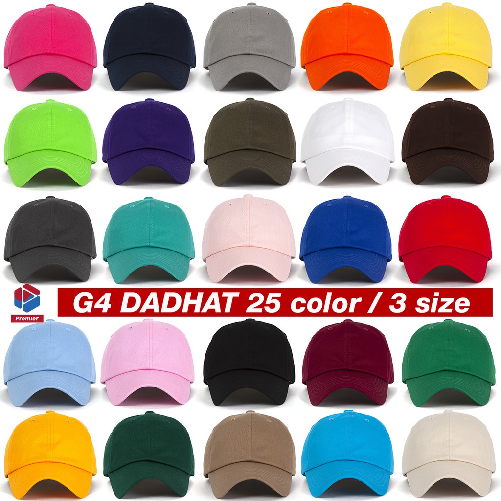 ภาพหน้าปกสินค้าPREMI3R New หมวก Cap หมวกแก๊ป - Premi3r Blank G4 dadhat : โทนสีเรียบๆ จากร้าน premi3r_official_shop บน Shopee
