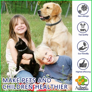 Arleen ปลอกคอกันเห็บ  ปลอกคอ "ป้องกันเห็บหมัด" ให้สัตว์เลี้ยง Pet insect repellent collar