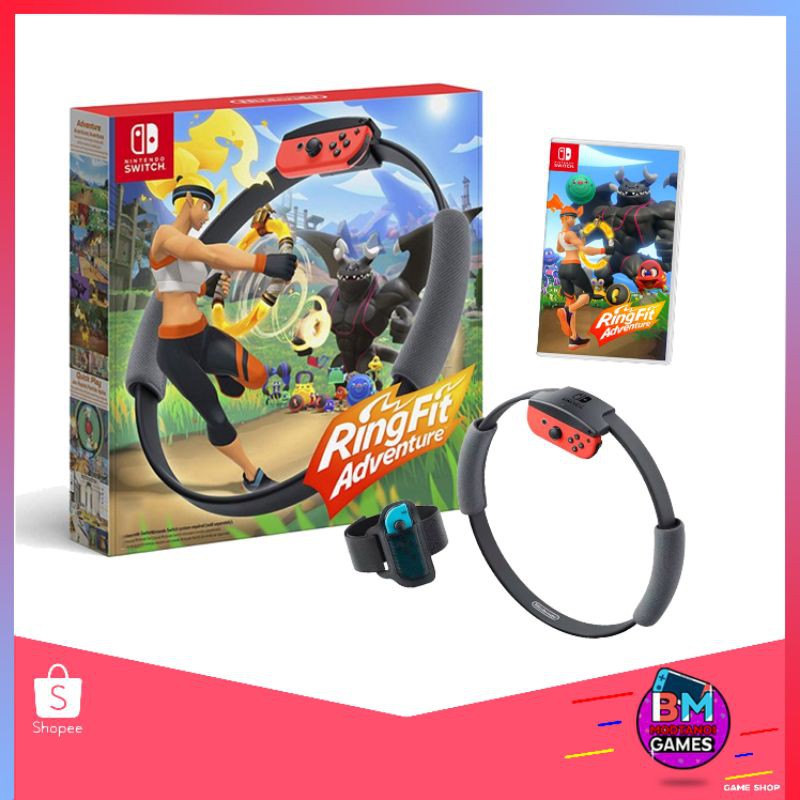 ภาพหน้าปกสินค้าเกม RING FIT ADVENTURE สำหรับเครื่องเกม Nintendo switch(ไม่รวมเครื่องเกม) พร้อมส่งคะ