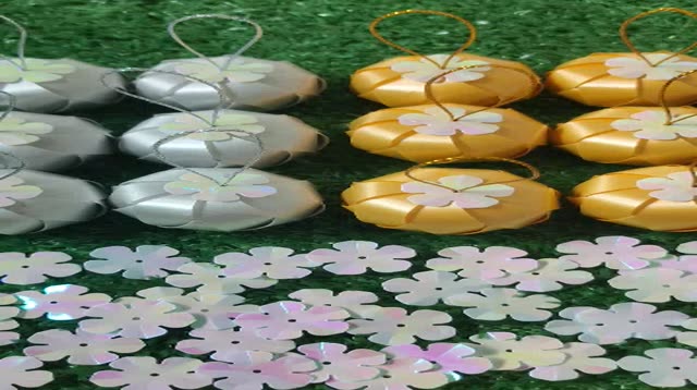 เหรียญโปรยทาน-ตัวเปล่า-ลูกมังคุดเงิน-มังคุดทอง-ชิ้นงาน-ตกแต่งดิ้น-ตกแต่งเลื่อมสีขาวมุก