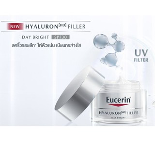 🔥แท้100% ฉลากไทย Eucerin HYALURON FILLER DAY spf30 20ml ลดเลือนริ้วรอย และยกกระชับผิว สูตรกลางวัน