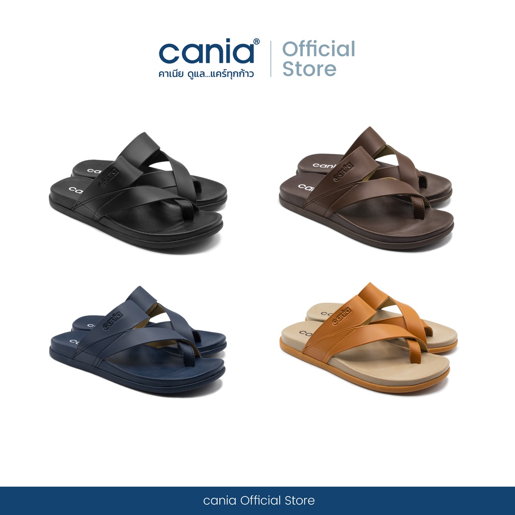 ภาพหน้าปกสินค้าcania คาเนีย รองเท้าแตะ หูหนีบ ผู้ชาย CM11393 Size 40-44