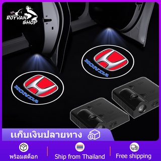 ภาพหน้าปกสินค้า2 ชิ้นดำเนินการไร้สาย LED รถประตูต้อนรับแสงเลเซอร์โลโก้โปรเจคเตอร์โคมไฟ ไฟต้อนรับรถยนต์ Welcome Light ที่เกี่ยวข้อง