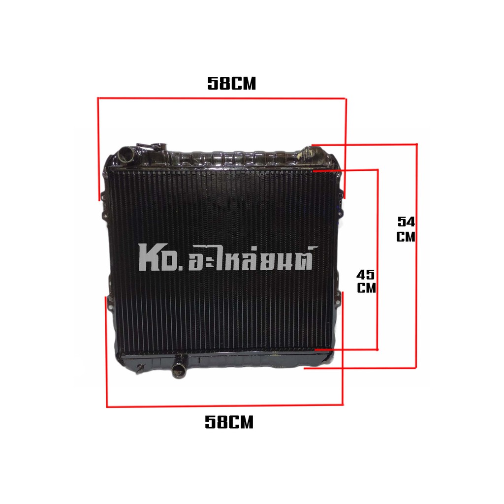 หม้อน้ำ-toyota-mtx-ไมตี้เอ็กซ์-รุ่นไม่เพาวเวอร์-ทองแดง