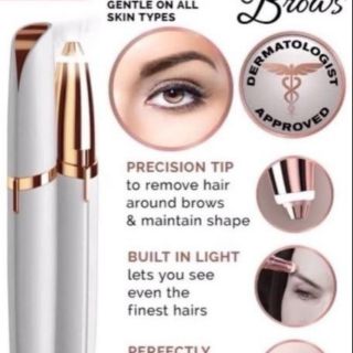 flawless brows เครื่องกันคิ้ใช้ได้กับ ขนคิ้ว ขนรักแร้ ขนขา ขนแขน ขนใด ๆ ตามใจปราถนา
-กันคิ้วโดยไม่ต้องง้อร้านเสริมสวย