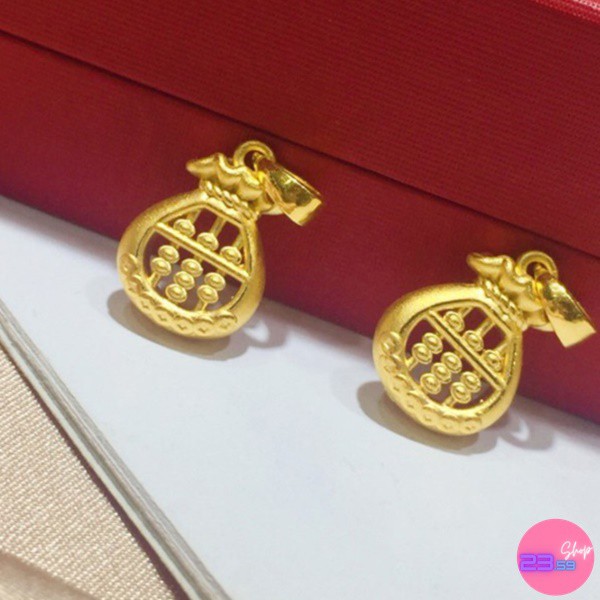 sale80-สร้อยคอสีทอง-จี้รูปน้ำเต้าทอง-เครื่องประดับแฟชั่น-สร้อยคอพร้อมจี้