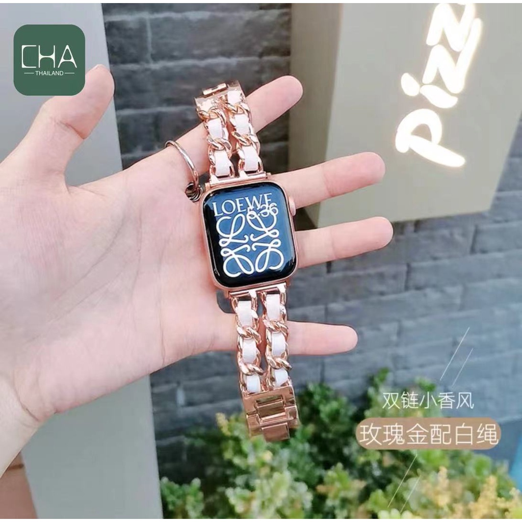 สาย-นาฬิกาข้อมือสแตนเล-appl-watch-สาย-watch-7-6-se-5-4-3-2-1-band-38-มม-42-มม-watch-สายiwatch-สายนาฬิกา