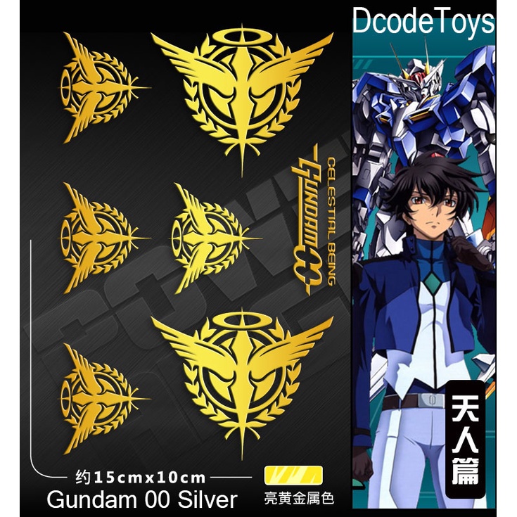 Created my own version of Celestial Being Gundams : r/Gundam
