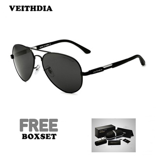 VEITHDIA แว่นตากันแดด Polarized Men UV400 6695 พร้อมส่งจากไทย