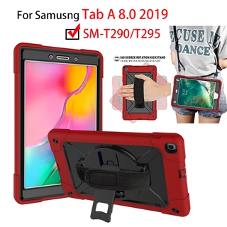 สายนาฬิกาข้อมือซิลิโคนสําหรับ Samsung Tab A 8 . 0 2019 Sm - T290 / T295