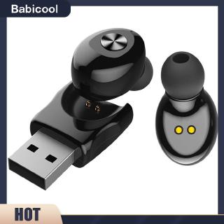 [COD]BA-♦♦Bluetooth 5.0 XG12 Earphone Wireless HIFI Sound Sport USB Charge Headset-(Ready Stock)