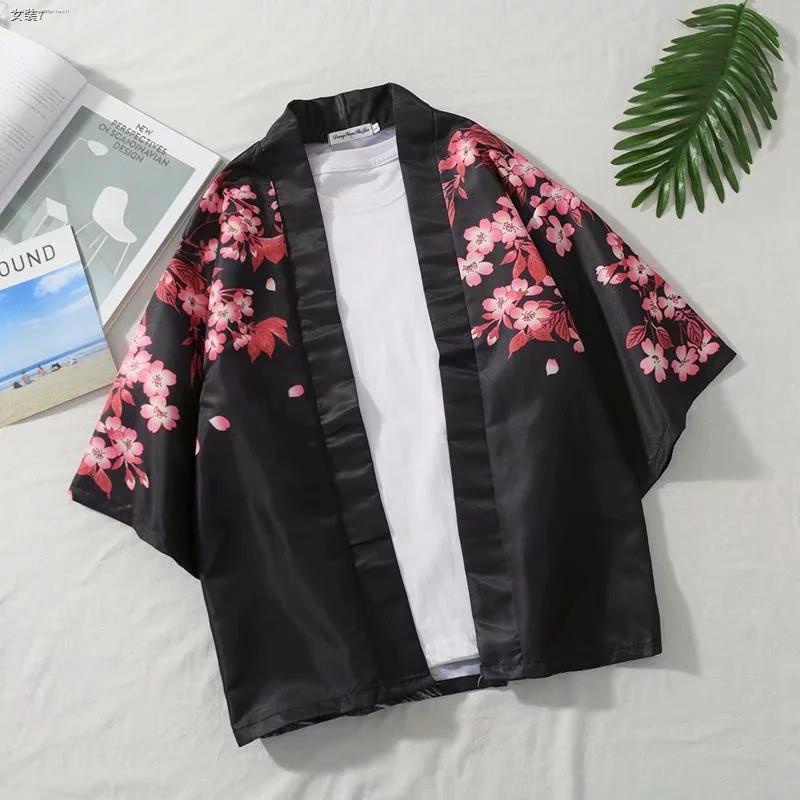 เสื้อคลุม-ทรงกิโมโน-สไตล์ญี่ปุ่น