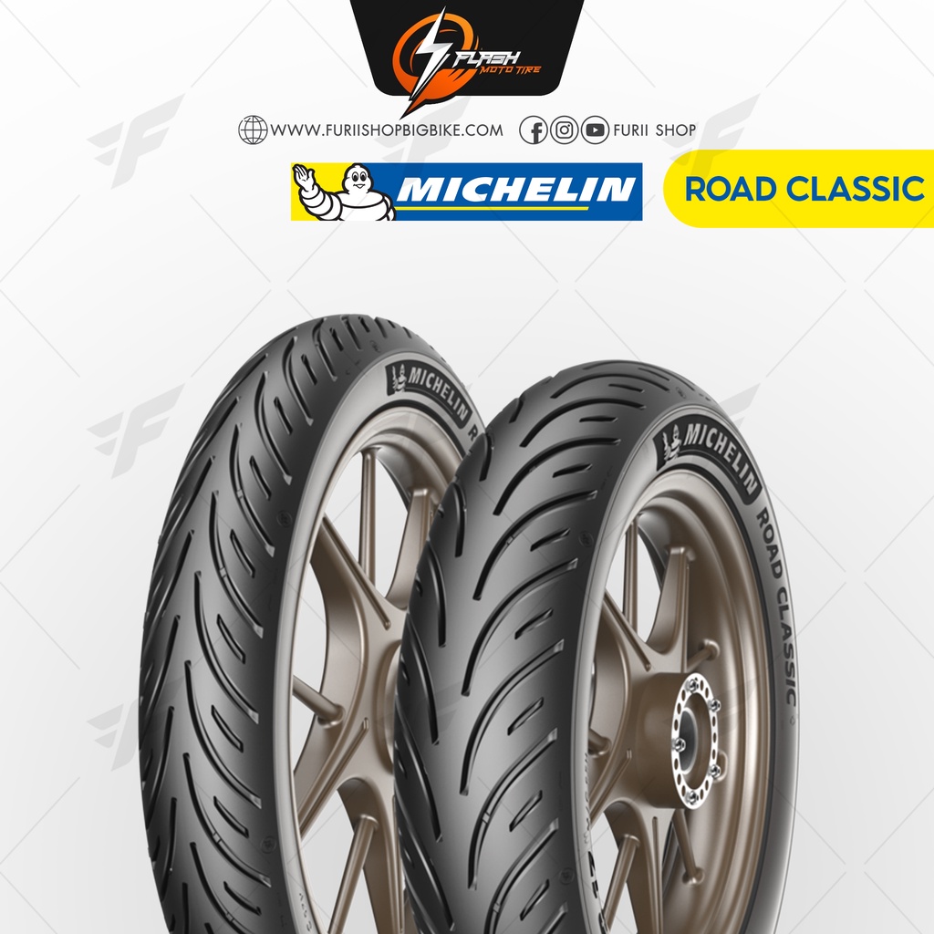 ยางมอเตอร์ไซต์-michalin-road-classic-3-25-ขอบ19-54h-road-classic-f-tl