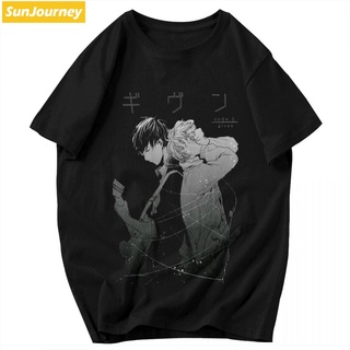 [S-5XL] เสื้อยืดแขนสั้น พิมพ์ลาย Given Ritsuki Uenoyama And Mafuyu Sato สําหรับผู้ชาย Hot Sale Tee