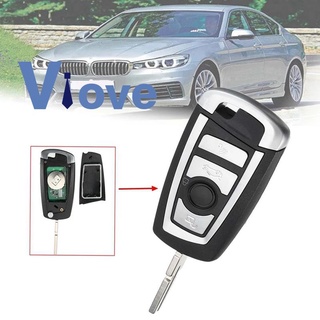 รีโมตกุญแจ 4 ปุ่ม 433MHZ ไม่มีชิป 7935AA ID44 สําหรับ BMW E38 E39 E46 Keyless PCF7935AA