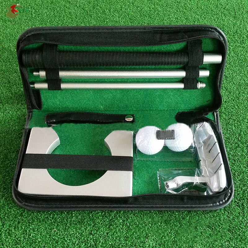 ayw-portable-golf-putter-practicee-set-travel-indoor-golfs-ball-holder-putting-training-aids-tool-w