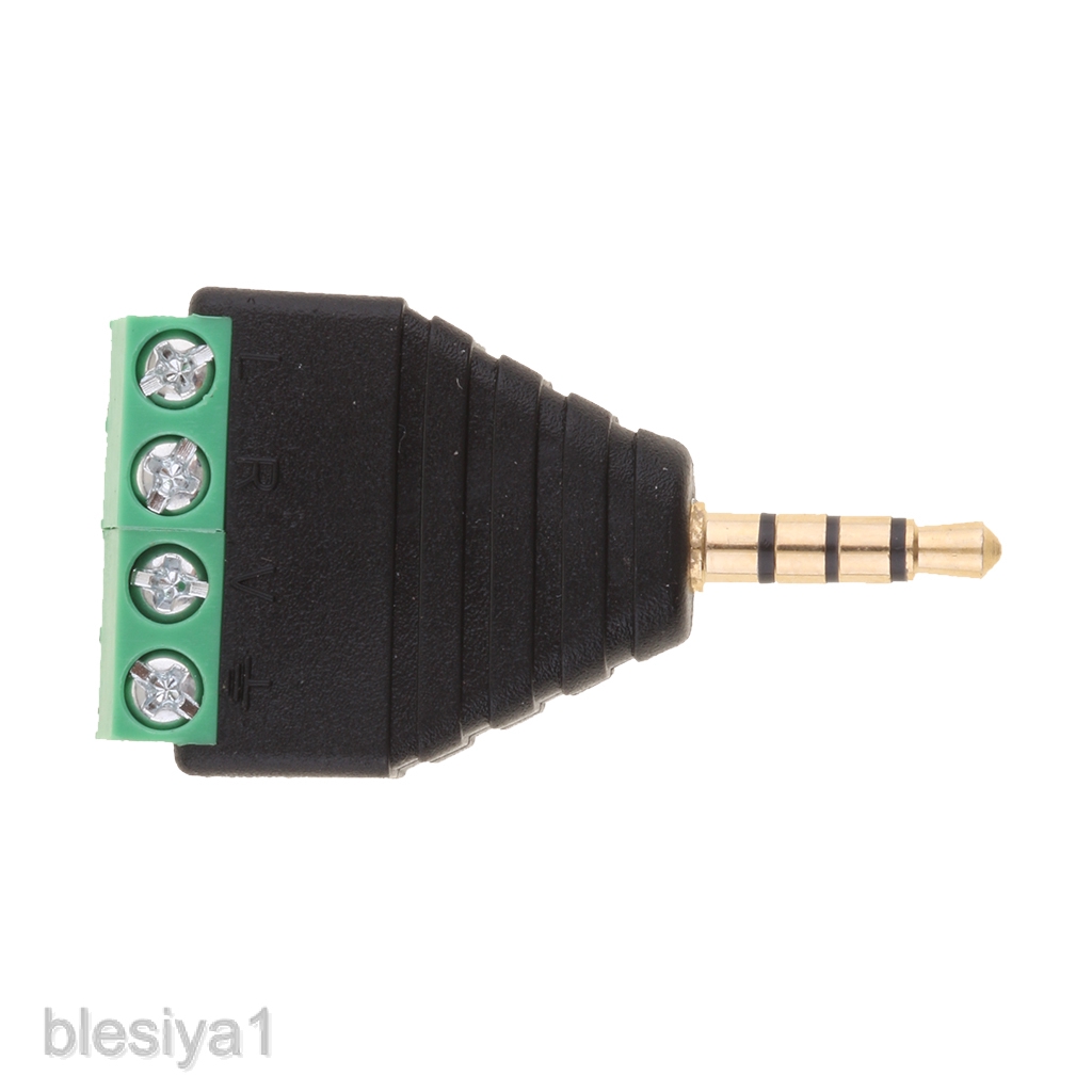 blesiya1-3-5mm-4-pole-stereo-trrs-audio-vedio-male-to-4-screw-terminal-female-adapter