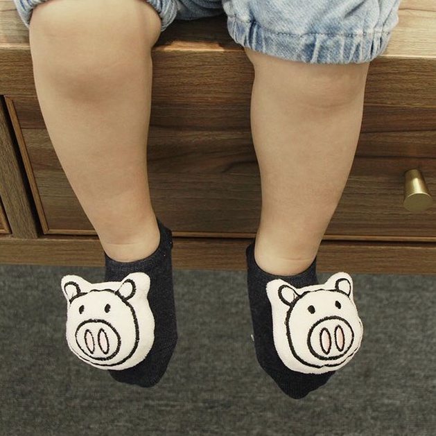 babyonline-y197-j5ถุงเท้าตัวการ์ตูนสำหรับเด็กแรกเกิด