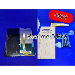 หน้าจอ Realme5 Pro แถมฟรี!! ชุดไขควง+ฟิม+กาวติดจอ อะไหล่มือถือ คุณภาพดี Pu shop