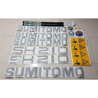 สติ๊กเกอร์ Sumitomo SH210 รุ่น 5