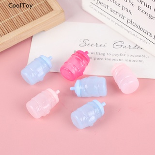 &lt; Cooltoy &gt; ขวดนมพลาสติกนิ่ม ขนาดเล็ก อุปกรณ์เสริม สําหรับบ้านตุ๊กตา 2 ชิ้น