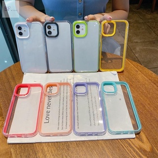 (3 In 1) เคสกรอบอะคริลิคใส กันตก ป้องกันเลนส์ สําหรับ IPhone XR X XSMAX 6 7 8 Plus