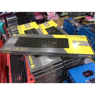 ส่งจากไทย คีย์บอร์ด NUBWO NK-39 แบบมีสาย USB พร้อมส่ง  Wired Keyboard