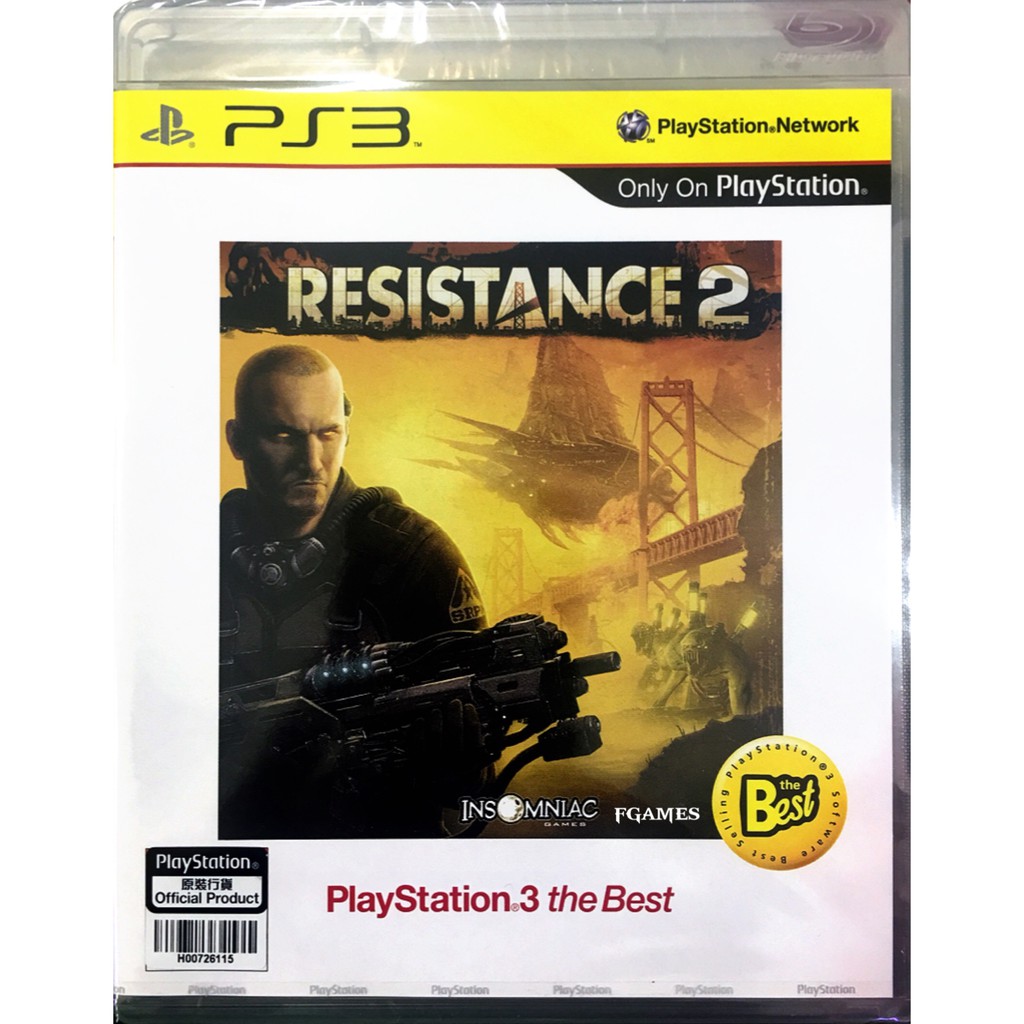 PS3 Resistance 2 (English) แผ่นเกมส์ ของแท้ มือ1 มือหนึ่ง ของใหม่ ในซีล ...