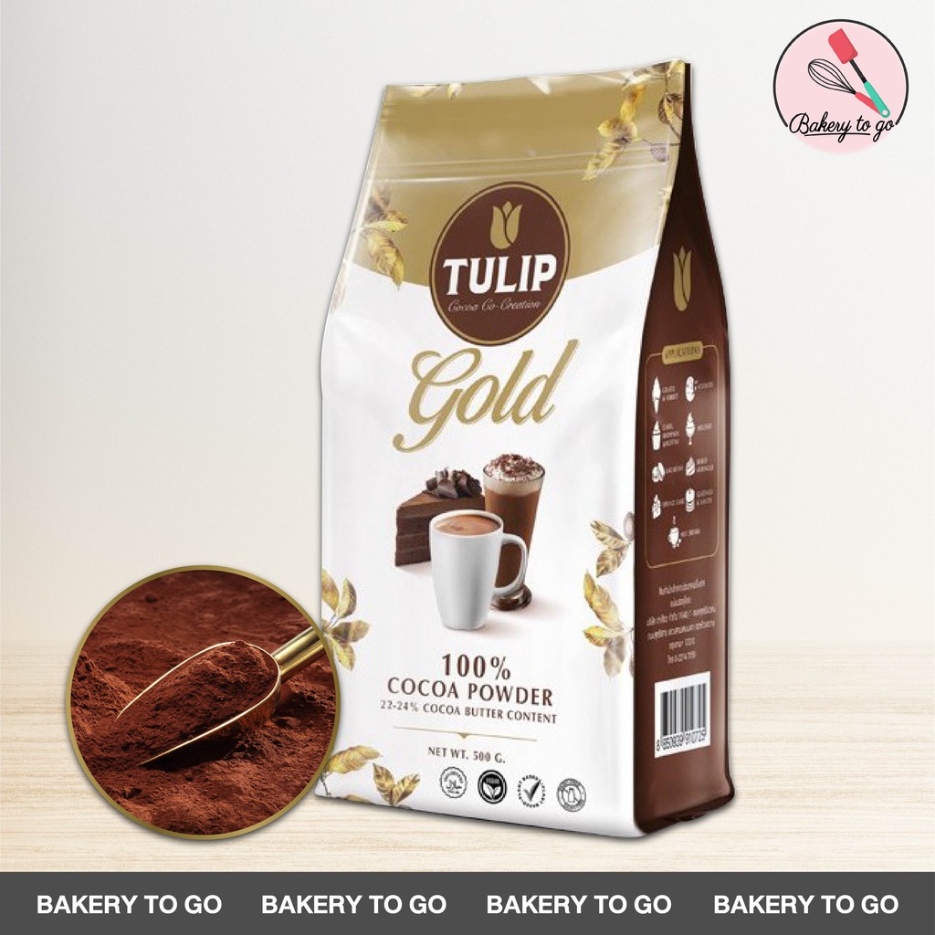 bakery-to-go-ทิวลิป-โกลด์-ผงโกโก้คุณภาพพรีเมี่ยม-100-tulip-gold-cocoa-powder-100