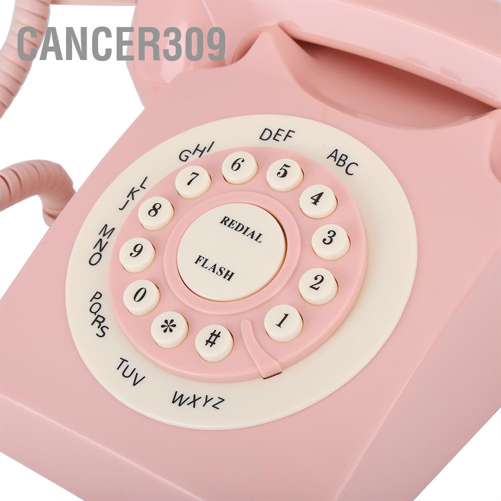 cancer309-vintage-telephone-high-definition-call-quality-wired-for-home-office-pink