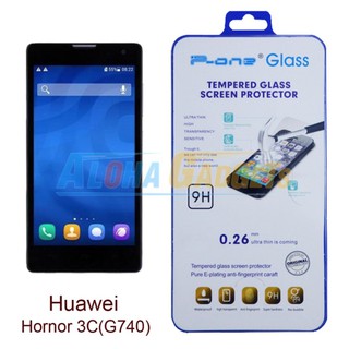 P-One ฟิล์มกระจกนิรภัย Huawei honor 3C / G740