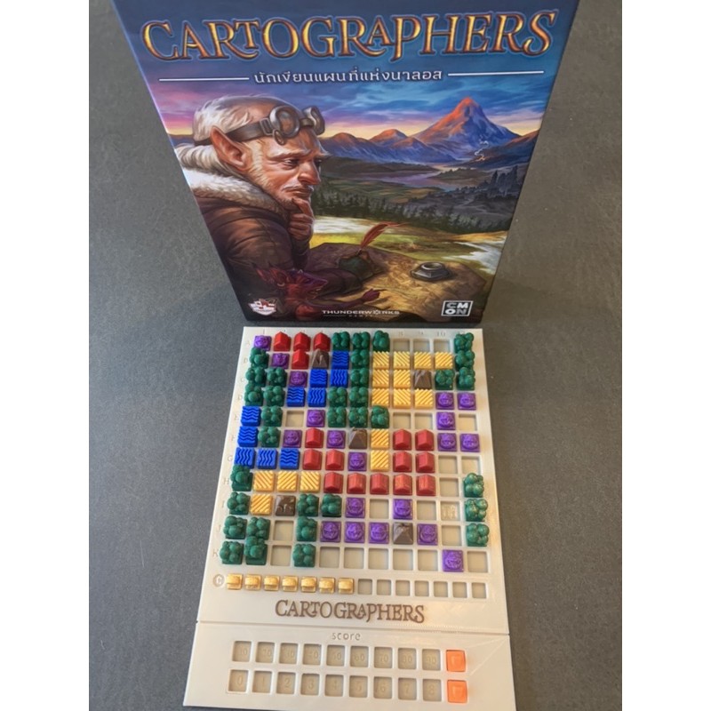 cartographers-boardgame-3d-player-set