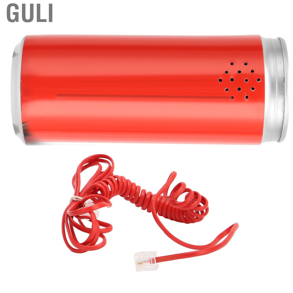 Guli Corded Telephone Noise Reduction HD Calls Cola Can Shape Wired
