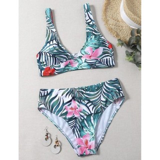 New Bikini Set flora tropical set