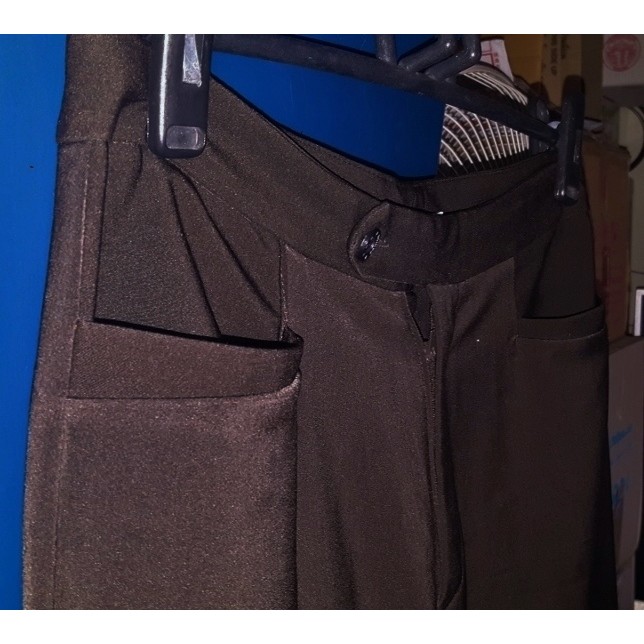 เอว-30-นิ้ว-กางเกงขายาว-กางเกงใส่ทำงาน-กางเกงผ้าสีน้ำตาล-yod-fashion