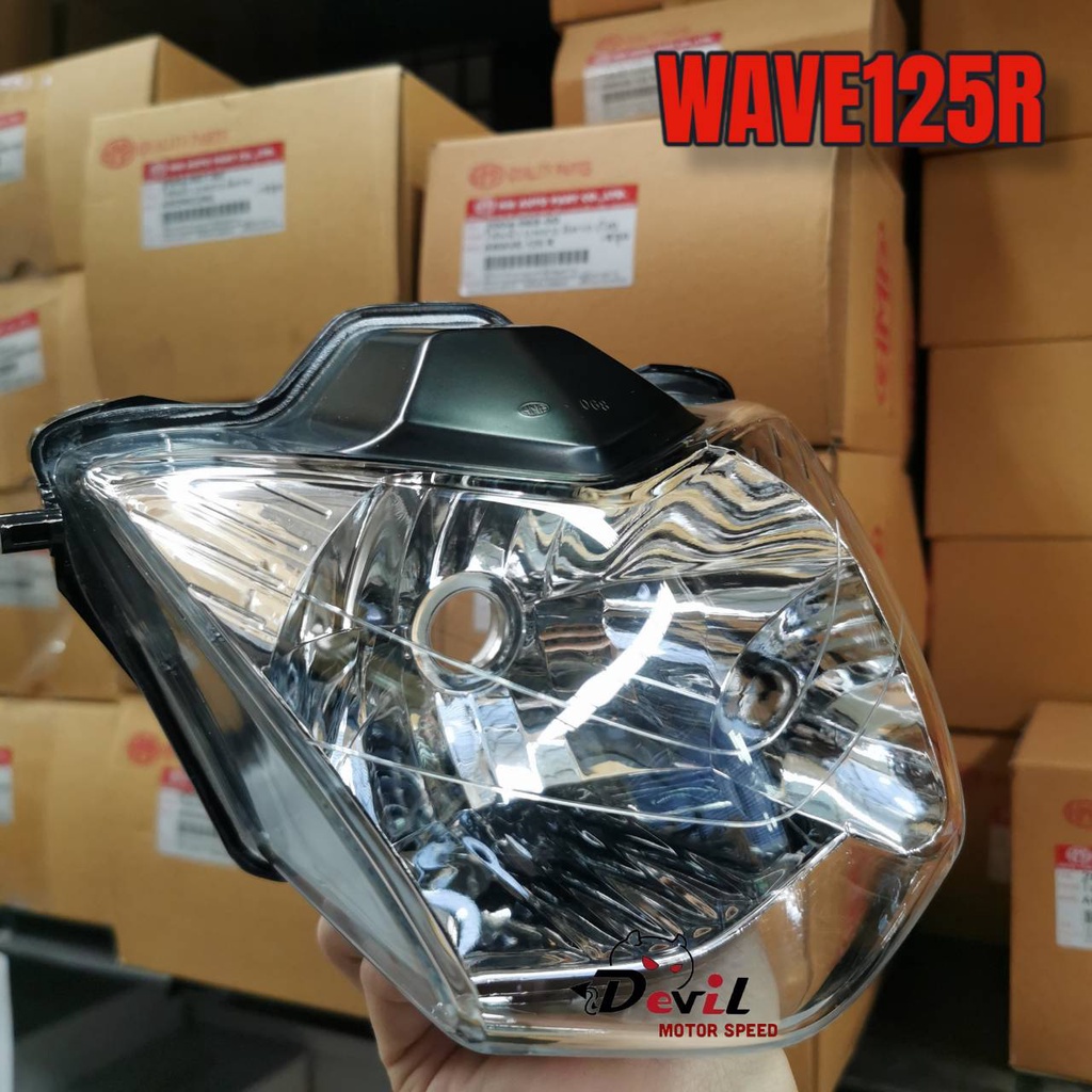 ไฟหน้า-wave125r-รุ่นที่มีไฟหน้า125r-เวฟ125-หน้าแหลม