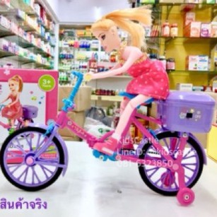 สาวน้อยปั่นจักรยาน-ปั่นได้จริง-มีเสียงเพลง-babie-gril-bicycle-music-go