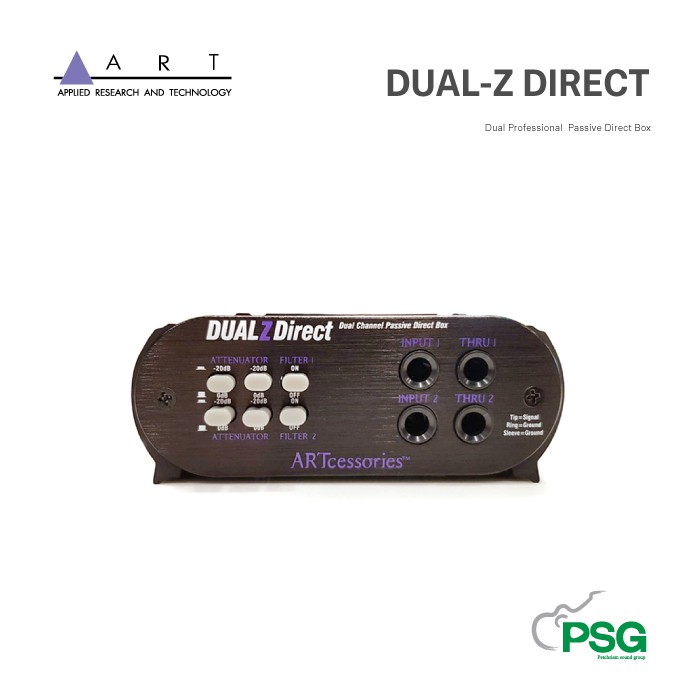 ART - Dual Z Direct Dual Channel Passive DI Box | Shopee ART - Dual Z Direct Dual Channel Passive DI Box | Shopee