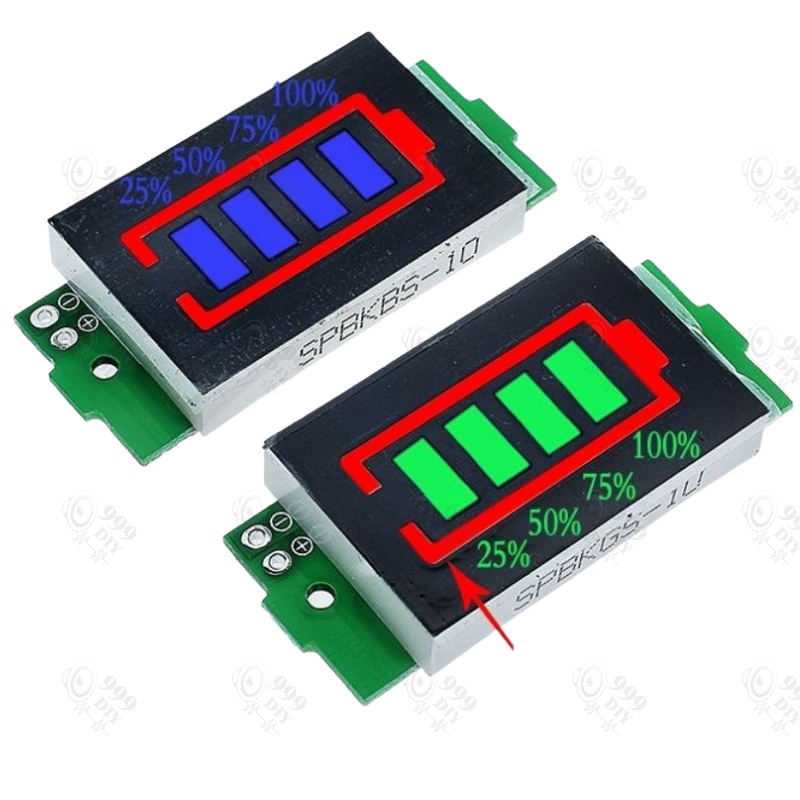 999diy-3-7vเทสสถานะความจุแบตเตอรี่-แสดงสถานะแบตเตอรี่ลิเธียม-เทสสถานะความจุแบตเตอรี่-1s-8s-แบบเปลี่ยนตัวเลือกได้