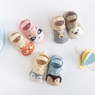 พร้อมส่ง​ 🌸 Babybug ถุงเท้าเด็ก​ มีกันลื่น​ สำหรับ ทารก เด็กอ่อน  0-1 ขวบ​ ผ้านิ่ม​ ใส่สบาย