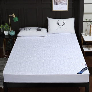 Mattress Protector ปลอกที่นอน ผ้ารองกันเปื้อน360องศา กันไรฝุ่น รัดรอบเตียง 12นิ้ว รัดมุมรอบเตียง