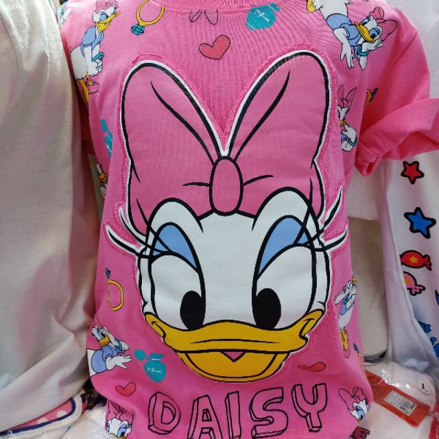 เสื้อยืดเด็ก-มินนี่เม้าส์-minnie-mouse-เดซี่-daisy-สินค้าลิขสิทธิ์