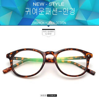 Fashion แว่นตากรองแสงสีฟ้า รุ่น 2179 C-3 สีน้ำตาลลายกละ ถนอมสายตา (กรองแสงคอม กรองแสงมือถือ) New Optical filter